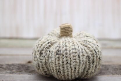 Handmade Farmhouse knit pumpkin